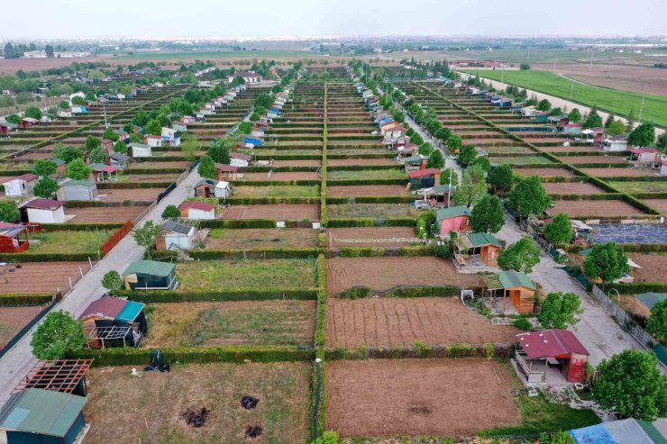 Meram Hobi Bahçeleri’nde hak sahipleri belli oldu