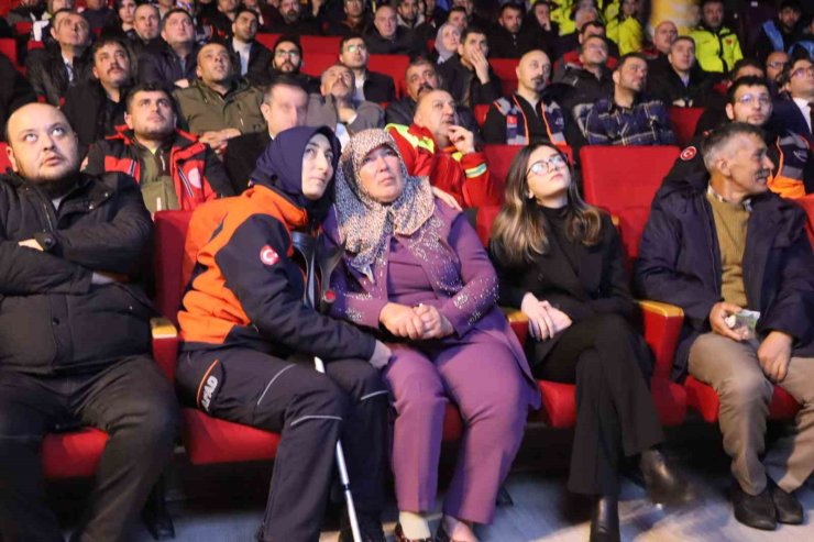 Kayseri’deki anma programında duygusal anlar