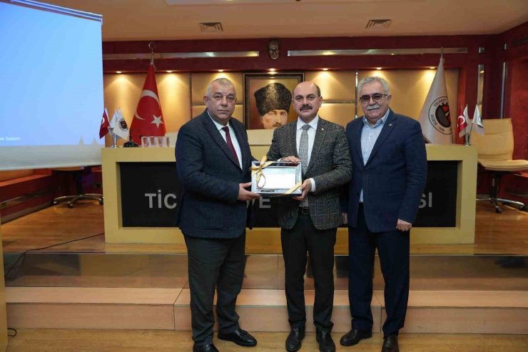 DTSO Başkanı Bıyık KTO başkanı Öztürk’ü ağırladı