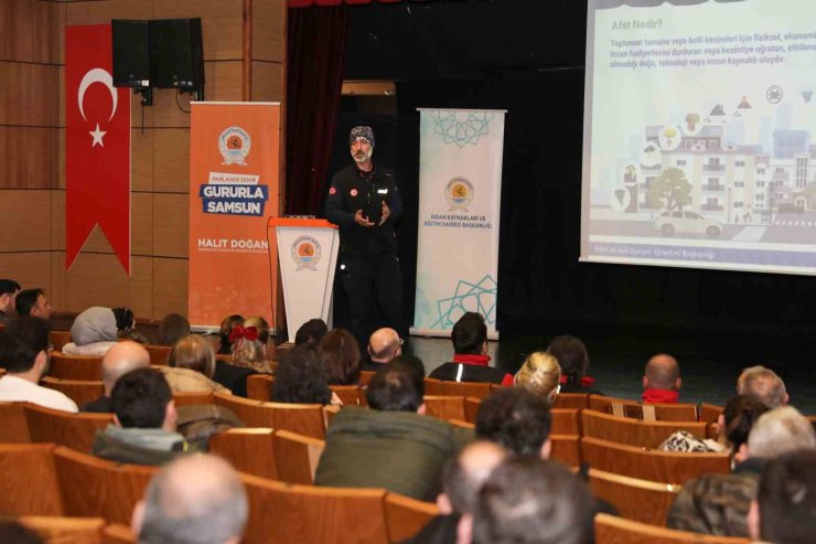 Büyükşehir arama kurtarma ekibinden 6 Şubat anma programı
