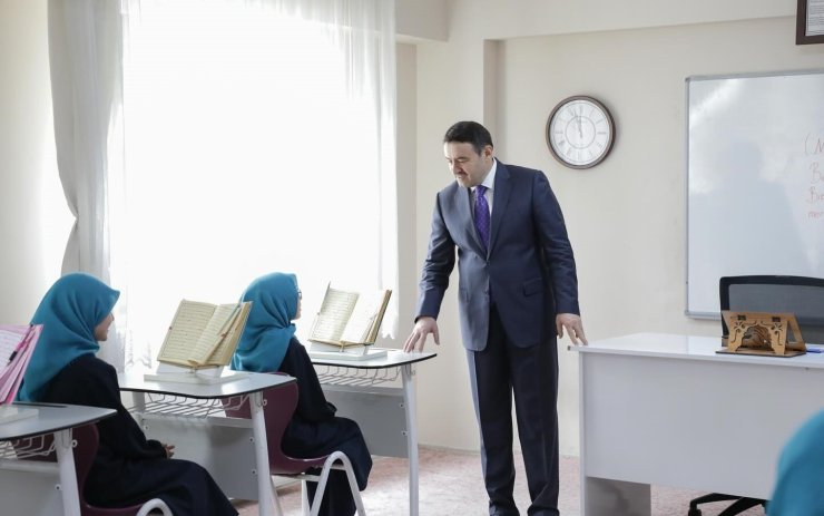 Vali Musa Işın’dan hafızlık proje okullarına ziyaret