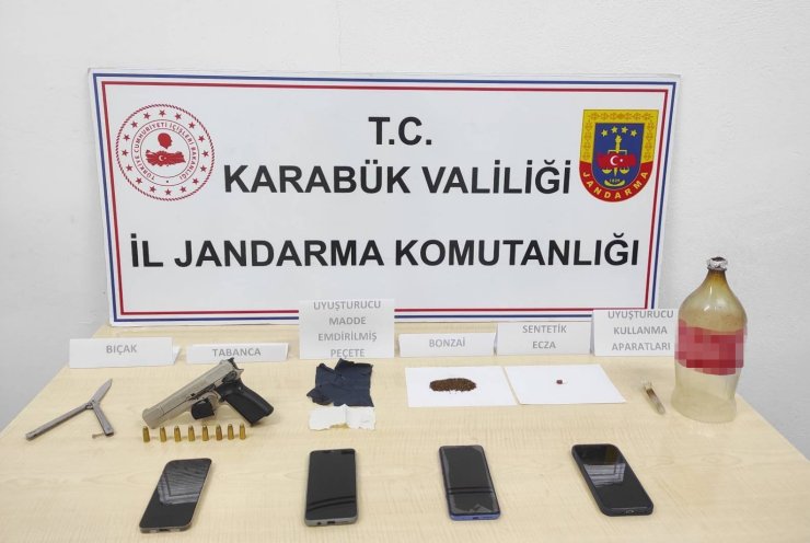 Karabük’te uyuşturucu operasyonlarında 6 kişi yakalandı