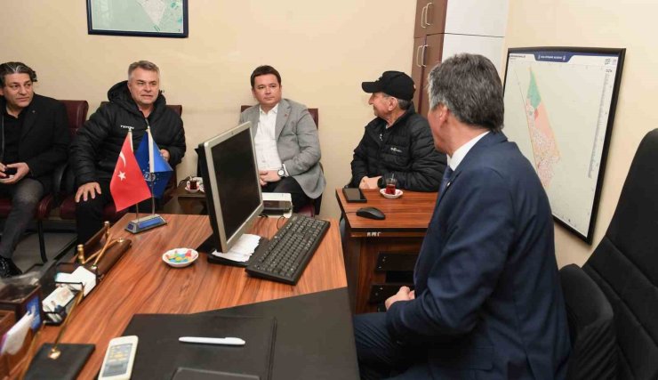 Başkan Aydın vatandaşlarla buluşmaya devam ediyor