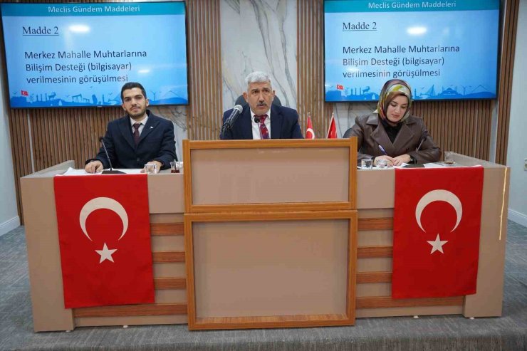 Kahta Belediye Meclisi, deprem ve Filistin konusunda önemli kararlar aldı