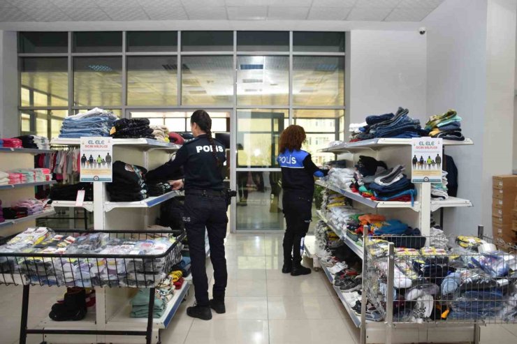 Siirt İl Emniyet Müdürlüğü’nden çocuklara ücretsiz kıyafet dükkanı