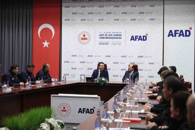 AFAD Başkanlığına atanan Pehlivan görevine başladı