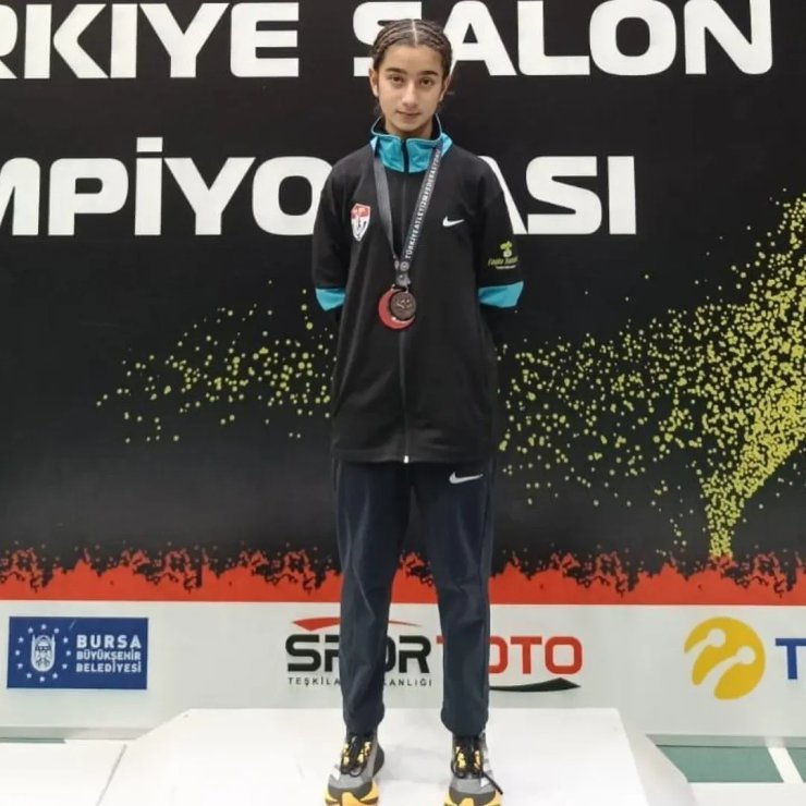 Sivaslı sporcu Türkiye 4.’sü oldu