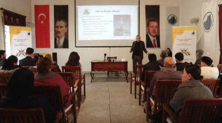 Muhabirler Derneği sektörün uzman isimlerini muhabirler ve öğrencilerle buluşturdu