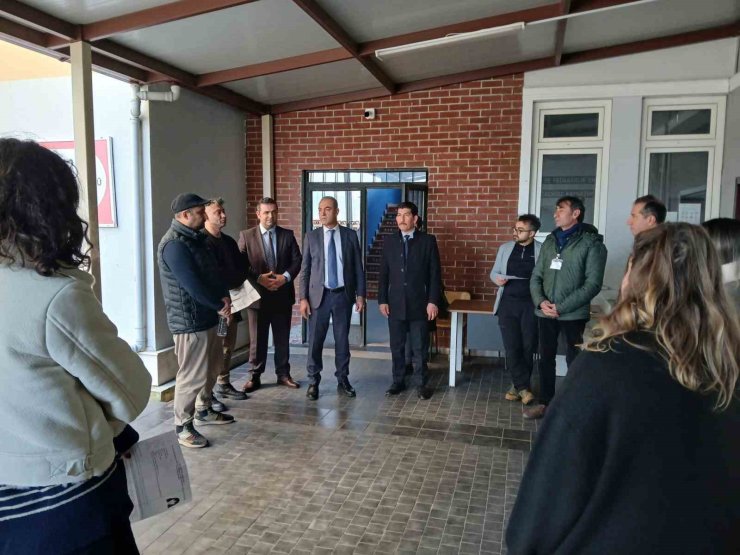 Köyceğiz’de öğretmenler yurt dışı için sınava girdi