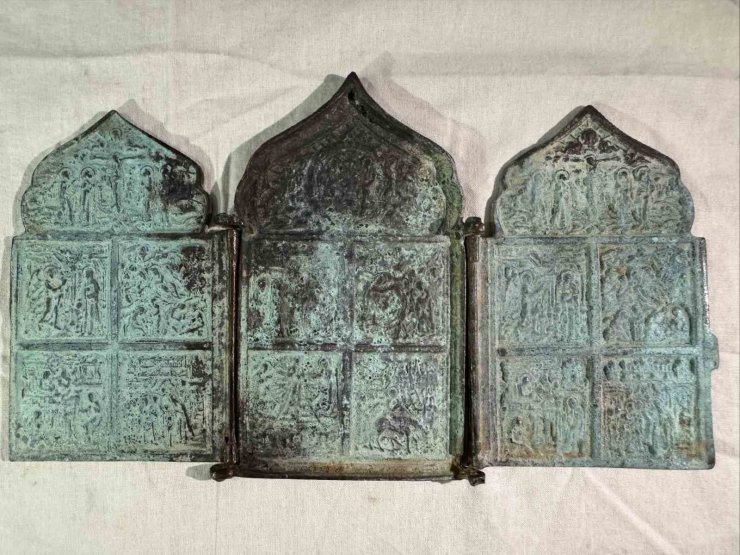 Aydın’da tarihi eserleri satmak istediler, jandarmaya yakalandılar