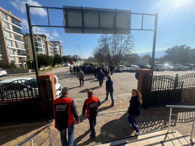 Huzurevinde afet anında tahliye eğitimi verildi