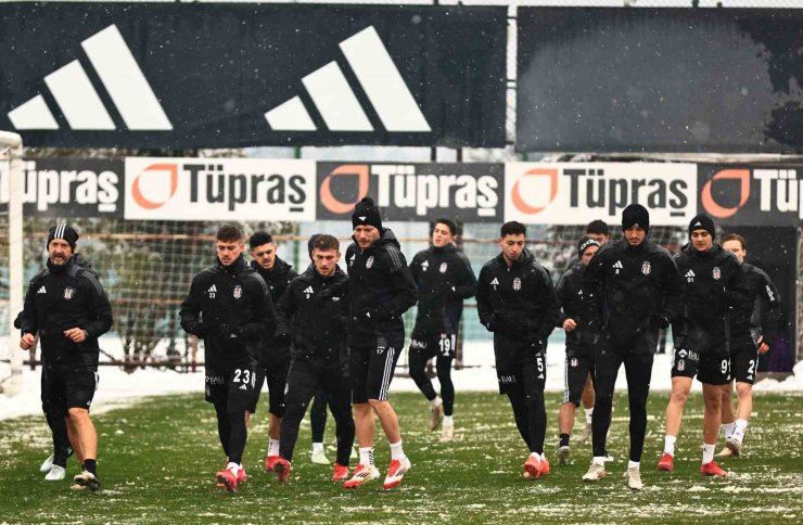 Beşiktaş, Trabzonspor maçı hazırlıklarını sürdürdü