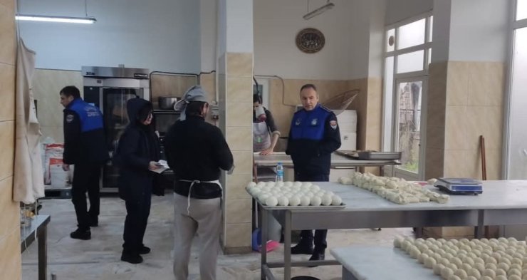 Samsun’da ekmek ve pasta fırınlarına denetim