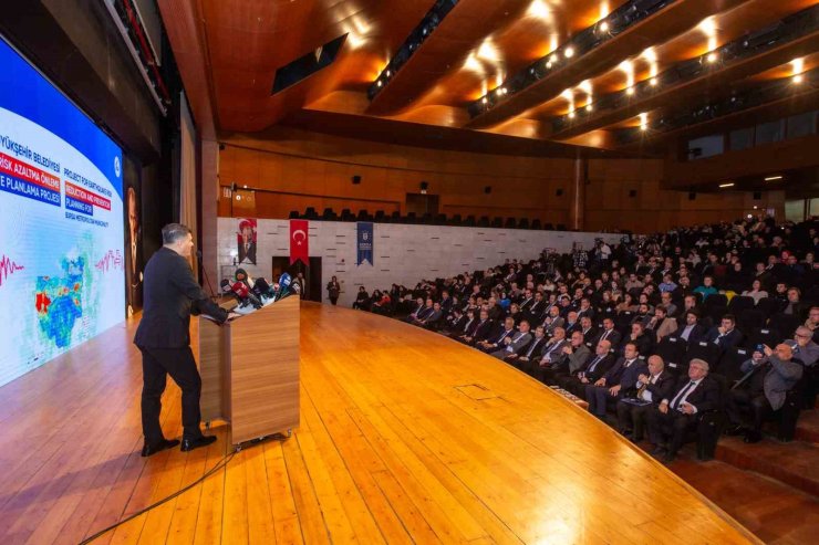 Bursa’nın ’Deprem risk analizi raporu’ kamuoyu ile paylaşıldı