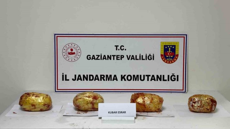 Gaziantep’te yolcu otobüsünde 3 kilo esrar ele geçirildi