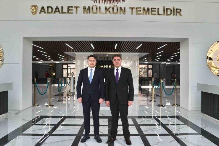 Vali Aslan, Başsavcı Emre’yi ziyaret etti