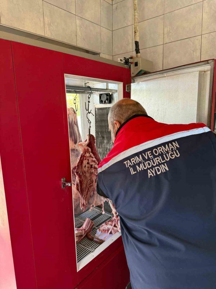 Koçarlı’daki kasaplar denetlendi