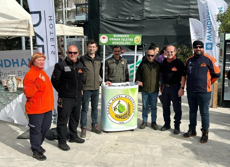 Orman ekipleri vatandaşları orman yangınlarına karşı bilgilendirdi