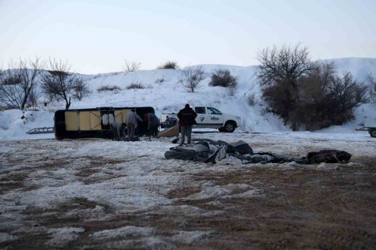 Kapadokya görsel şölene hasret kaldı