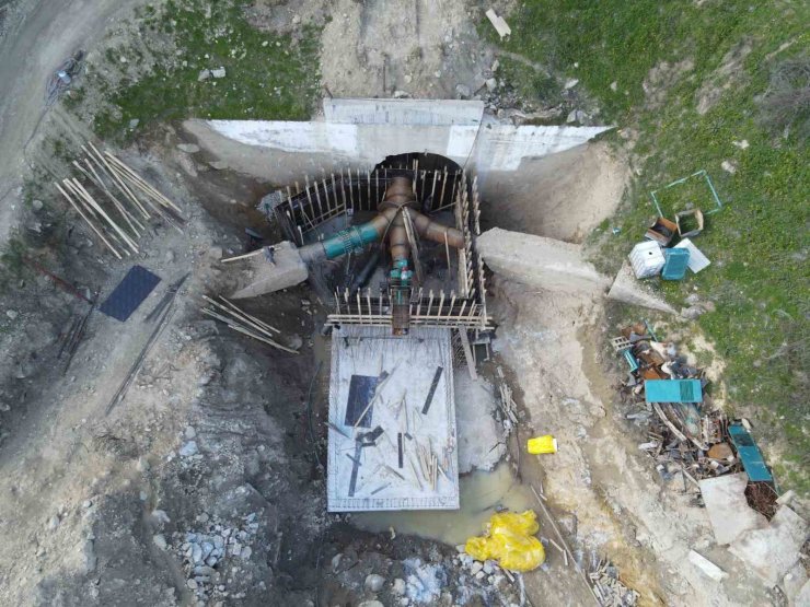 Yaylakavak Barajı’nda bakım ve onarım çalışması