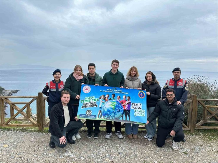 Dilek Yarımadası’nda vatandaşlara doğa sevgisi anlatıldı