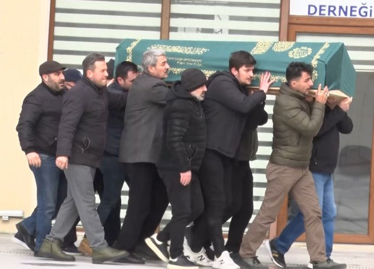 Büyükçekmece’de öldürülen adam son yolcuğuna uğurlandı