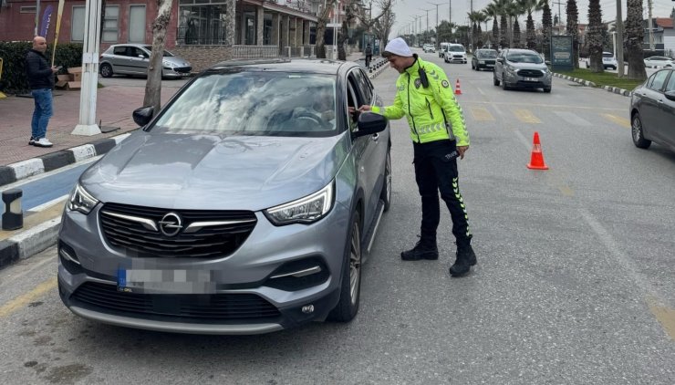 Manisa’da hem havadan hem karadan trafik denetimi