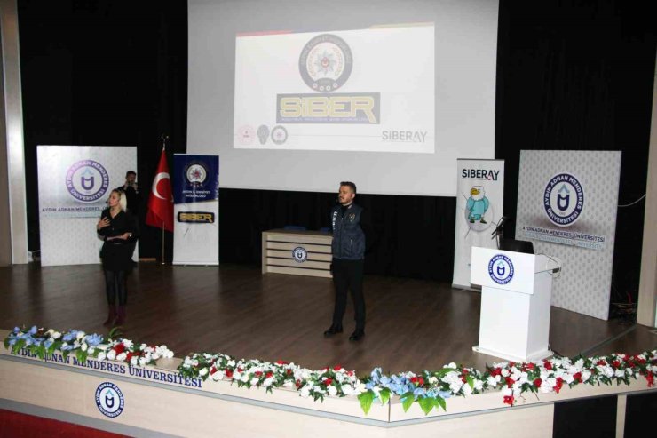 Eğitim Fakültesi öğrencilerine siber güvenlik semineri verildi
