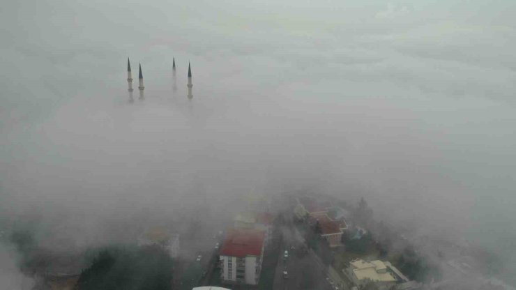 Kahramanmaraş’ta yoğun sis etkili oldu