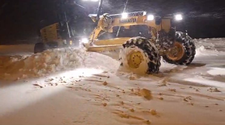 Kars’ta eğitime ve ulaşıma kar engeli