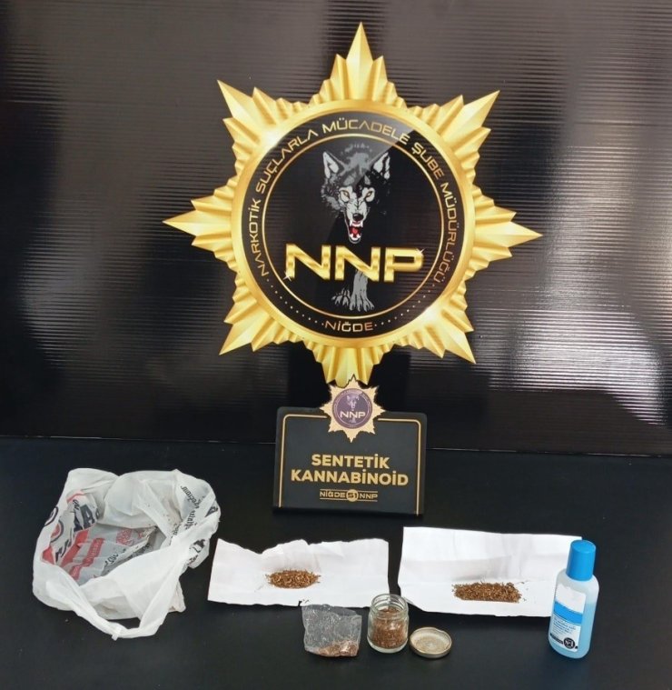 Niğde’de uyuşturucu operasyonu: 3 tutuklama