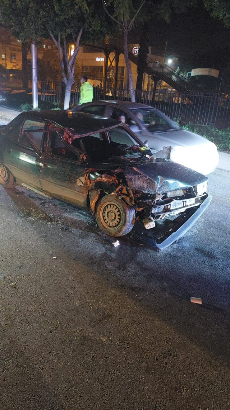 Tarsus’ta trafik kazası: 1 yaralı