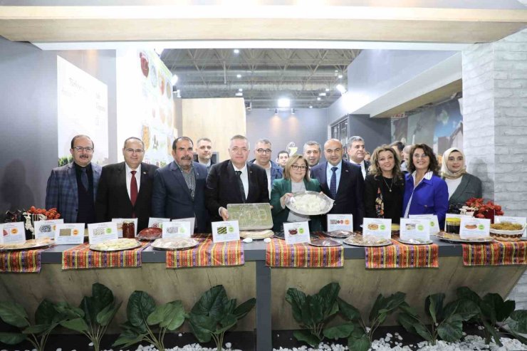 GTB, Gaziantep’in coğrafi işaretli lezzetlerini fuarın kalbine taşıdı