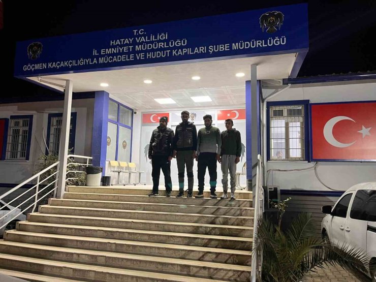 Hatay’da kaçak göçmen yakalandı, 1 organizatör tutuklandı