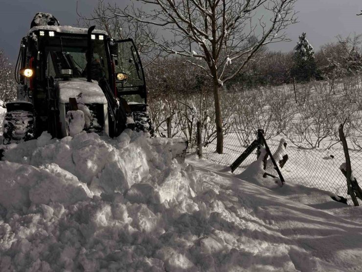Zonguldak’ta kapalı köy yolu kalmadı