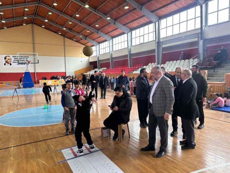 Geleceğin sporcularının belirlenmesi için yetenek taraması yapıldı