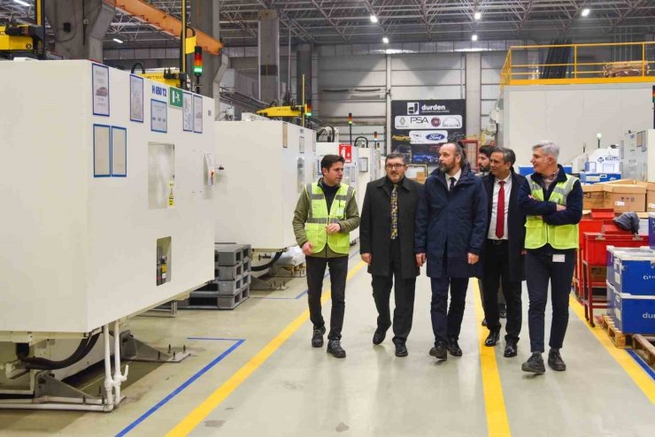 Üniversite-sanayi iş birliğinin güçlendirilmesi amaçlı ziyaret