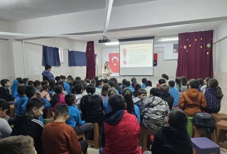 Öğrenciler, gıda güvenirliliği ve israf hakkında bilgilendirildi