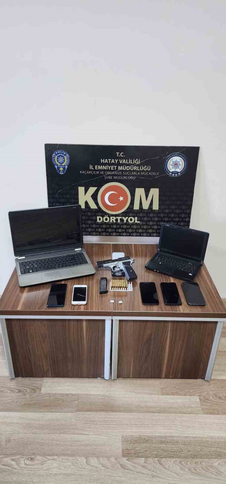 Hatay’da polis ekipleri 9 şahıs hakkında işlem yaptı