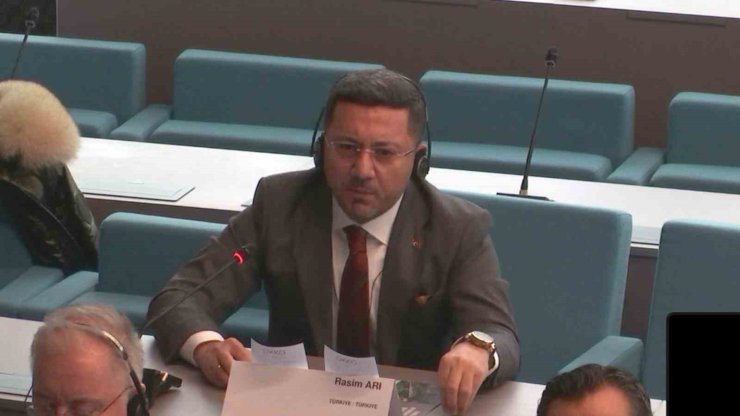 Nevşehir Belediye Başkanı Rasim Arı, Avrupa Konseyi Yerel ve Bölgesel Yönetimler İzleme Komitesi’nde konuştu