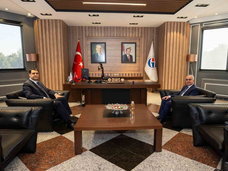 Başkan Yılmaz’dan Doğan ve Türkçüoğlu’na hayırlı olsun ziyareti