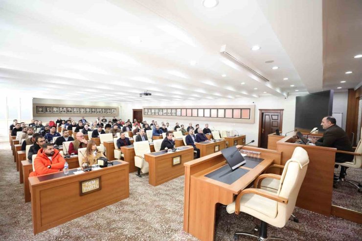 Belediye personeline ihale sistemi anlatıldı