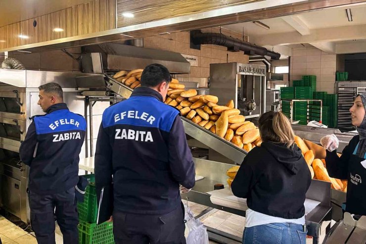 Efeler’de fırınlar denetlendi