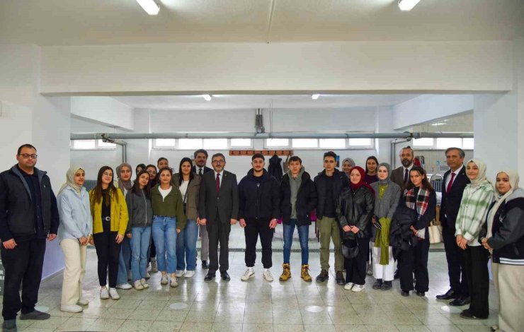 Osmaneli Meslek Yüksekokulu öğrencileriyle bir araya geldi