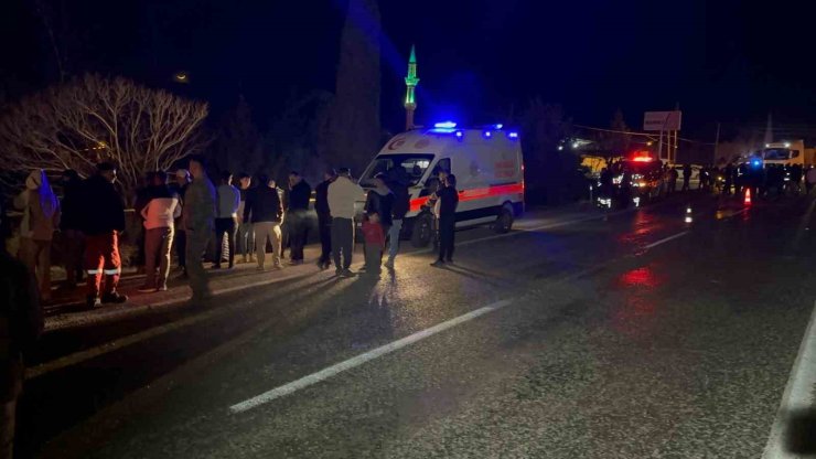 Adıyaman’da otomobil yayaya çarptı: 1 ölü, 2 yaralı