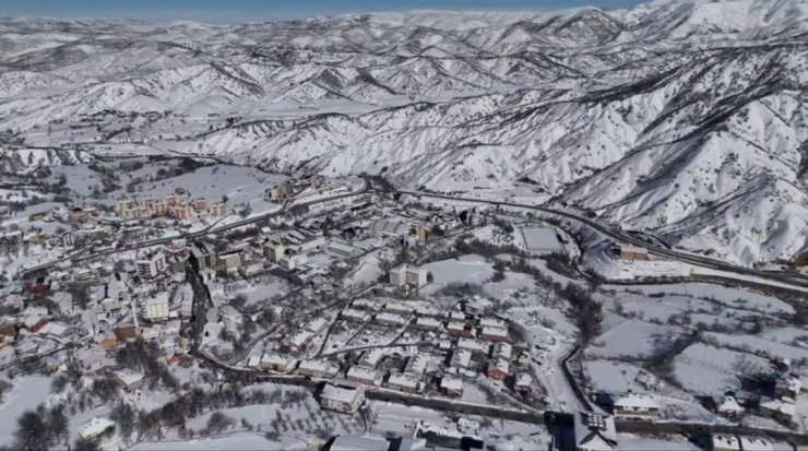 Bitlis’in doğal güzellikleri havadan görüntülendi
