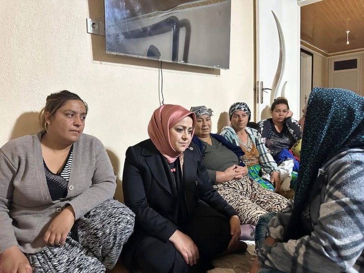 Milletvekili Ün’den minik Nazlı’nın acılı ailesine taziye ziyareti