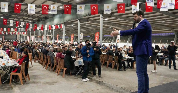 Tarsuslular Ramazan’ın ilk gününde iftar sofrasında buluştu