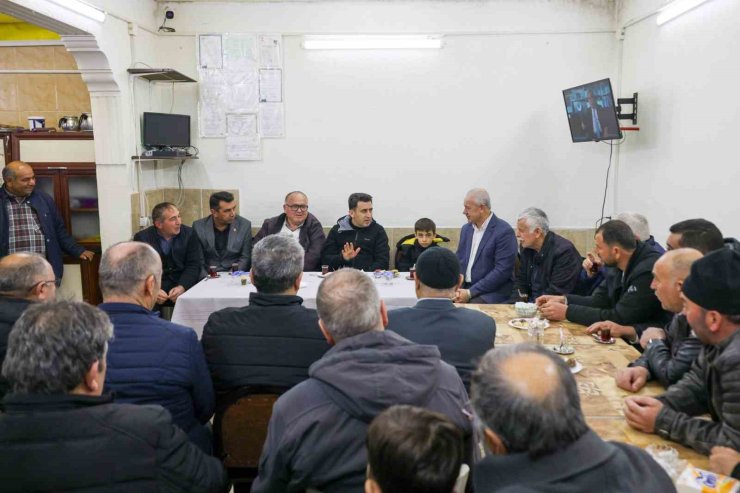 Ramazan ayının ilk teravih namazını pelitözü mahallesi’nde kılındı