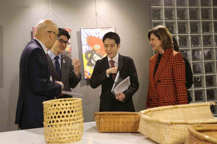 "Tohoku, Japonya’nın Güzel El Sanatları" sergisi açıldı